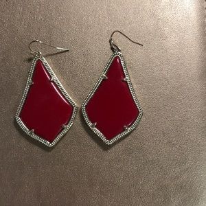 Kendra Scott Red Earrings